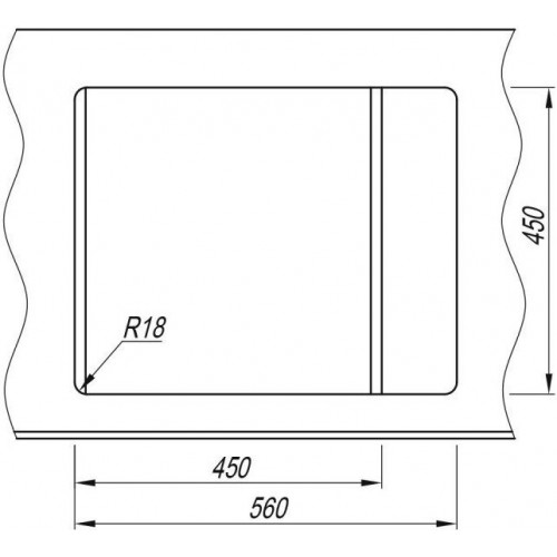 Кухонная мойка ARFEKA Alexia 58 Shadow Grey