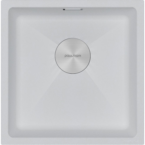 Кухонная мойка Paulmark IT-Granit Lumi 45 Uni LU45-WH (белый)