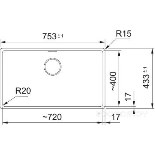 Кухонная мойка Franke MRG 110-72 125.0741.509 (графит)