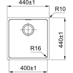 Кухонная мойка Franke FEX 210-40 127.0688.781 (стальной)