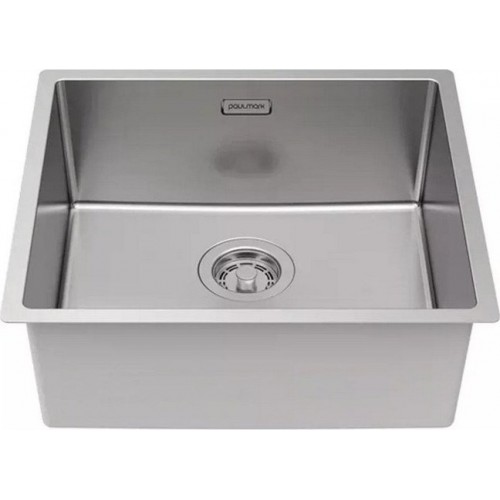 Кухонная мойка Paulmark Lassan 49 UNI LA49-BS (стальной/брашированная сталь)