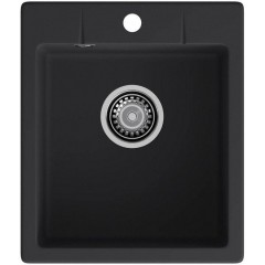 Кухонная мойка GranFest Urban GF-UR-242 (черный)