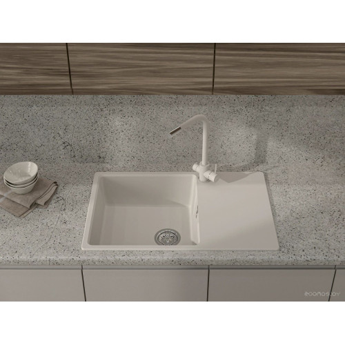 Кухонная мойка GranFest GF-Urban-678L (белый)