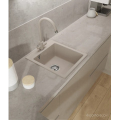 Кухонная мойка GranFest Urban GF-UR-242 (белый)