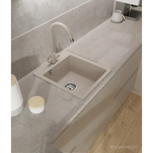 Кухонная мойка GranFest Urban GF-UR-242 (белый)