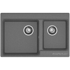 Кухонная мойка GranFest GF-LV-780K (графит)