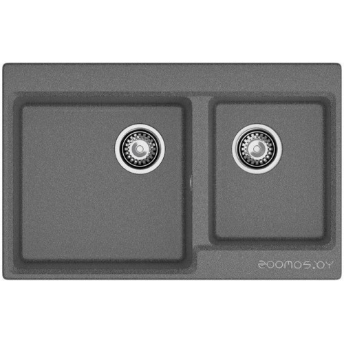 Кухонная мойка GranFest GF-LV-780K (графит)