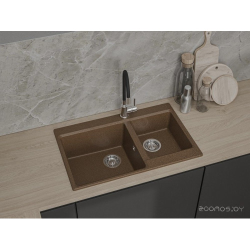 Кухонная мойка GranFest GF-LV-780K (терракот)