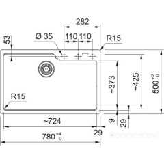 Кухонная мойка Franke UBG 610-72 114.0741.504 (оникс)