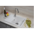 Кухонная мойка Marblan Recta R (бежевый, с сифоном)