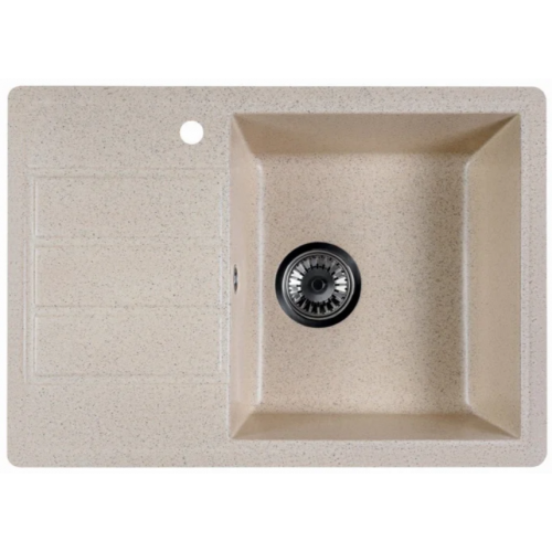 Кухонная мойка Marblan Recta R (гранит, с сифоном)
