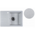 Кухонная мойка Marblan Recta R (серый, с сифоном)