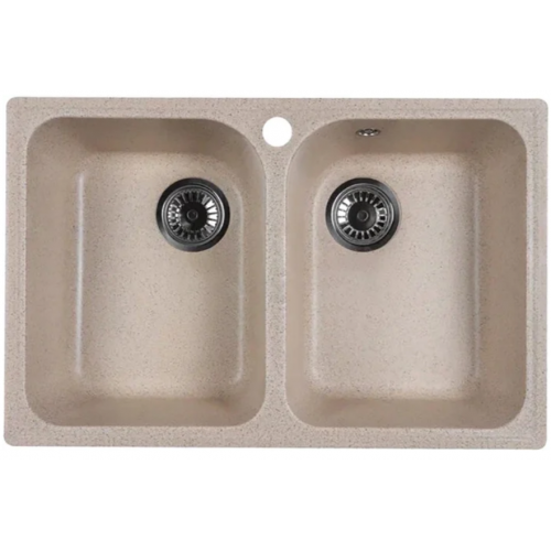Кухонная мойка Marblan Duas (гранит, с сифоном)