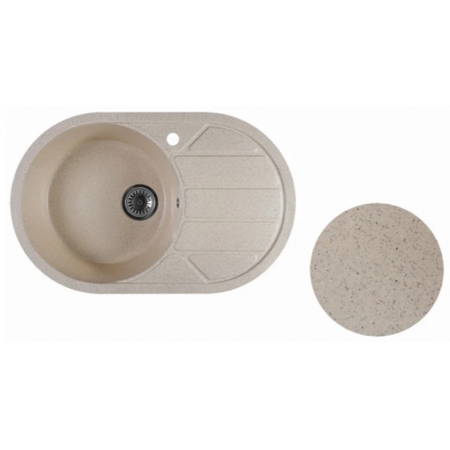 Кухонная мойка Marblan Elon L (гранит, с сифоном)