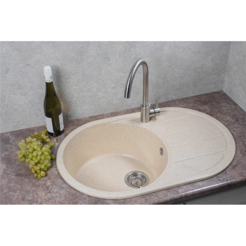 Кухонная мойка Marblan Elon L (гранит, с сифоном)