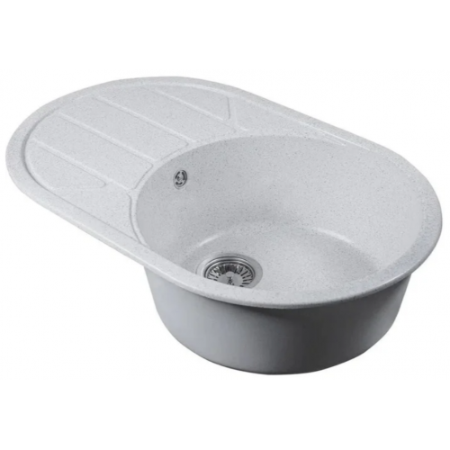 Кухонная мойка Marblan Elon L (серый,с сифоном)