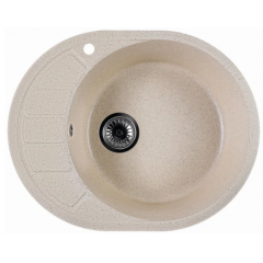 Кухонная мойка Marblan Ovata R (гранит, с сифоном)