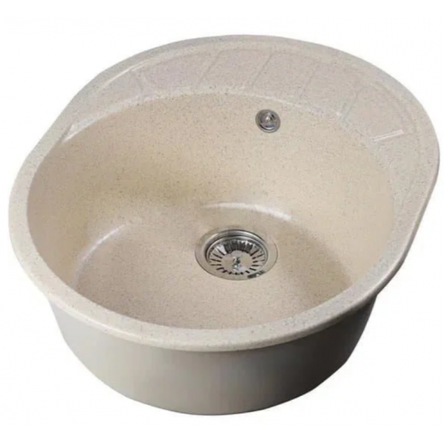 Кухонная мойка Marblan Ovata R (гранит, с сифоном)