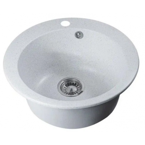 Кухонная мойка Marblan Orbi (серый,с сифоном)