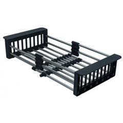Кухонная мойка Marblan Comfort 60 (оникс, с сифоном и колландером)