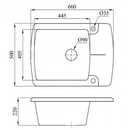 Кухонная мойка БелЭворс Flexi L (серый)