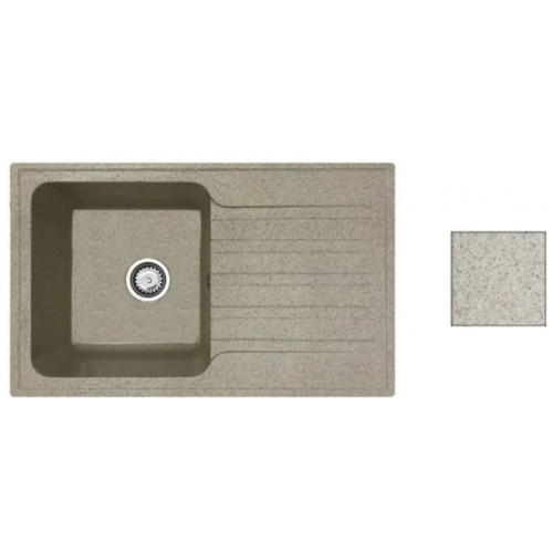 Кухонная мойка БелЭворс Styl L (темно-бежевый)