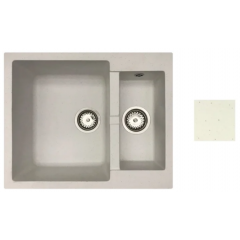 Кухонная мойка БелЭворс Duet (белый)