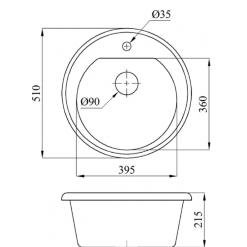 Кухонная мойка БелЭворс Traffic (темно-бежевый)