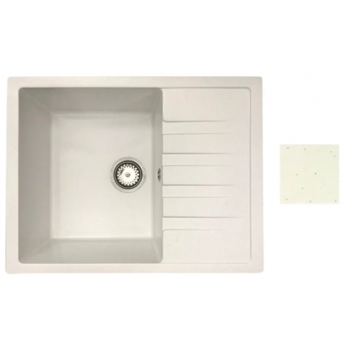 Кухонная мойка БелЭворс Vega L (белый)