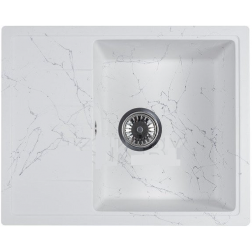 Кухонная мойка БелЭворс MILA (белый мрамор)