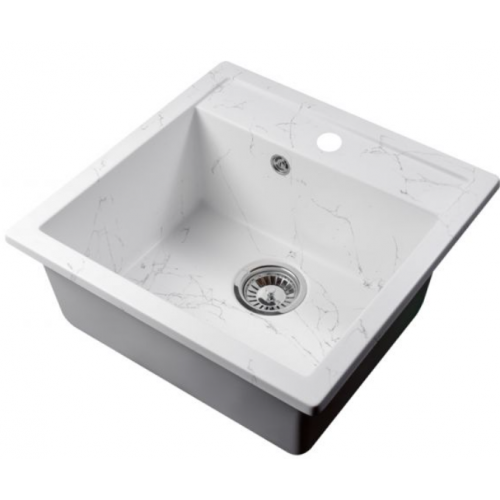 Кухонная мойка БелЭворс RIO (белый мрамор)