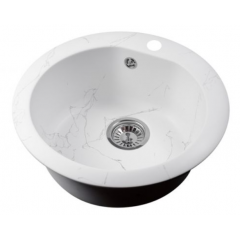 Кухонная мойка БелЭворс NIKA (белый мрамор)