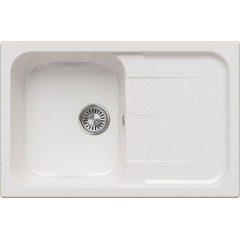 Кухонная мойка Polygran Alto 780 (белый хлопок)