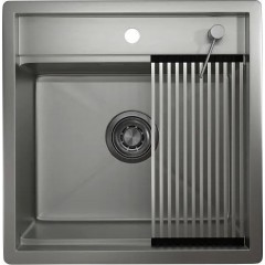 Кухонная мойка Granula 5051 (сталь матовая)