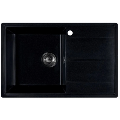 Кухонная мойка Marblan Magnum L (оникс, с сифоном)