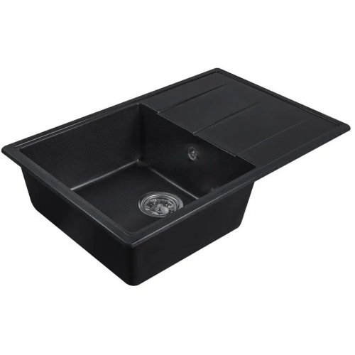 Кухонная мойка Marblan Magnum L (оникс, с сифоном)