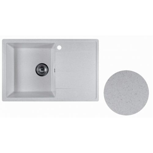 Кухонная мойка Marblan Magnum L (бежевый, с сифоном)