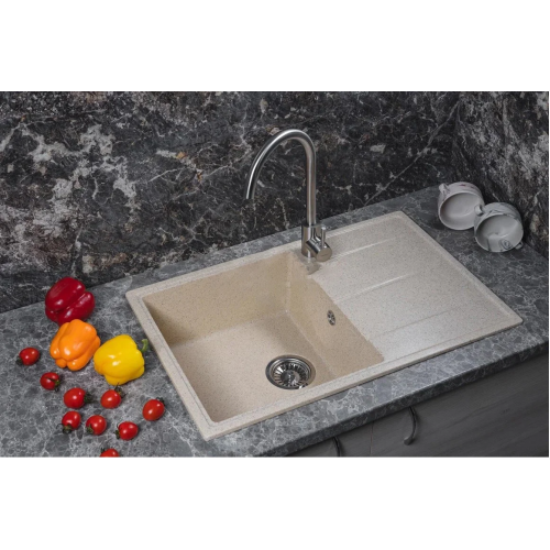 Кухонная мойка Marblan Magnum L (гранит, с сифоном)