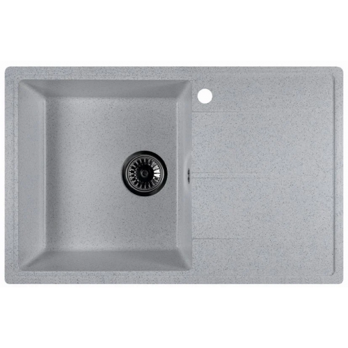 Кухонная мойка Marblan Magnum L (серый, с сифоном)