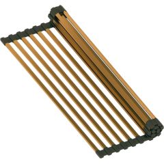 Кухонная мойка Roxen Uno 560210-54-BRS PVD бронзовая/текстурная (с ролл-матом и дозатором)