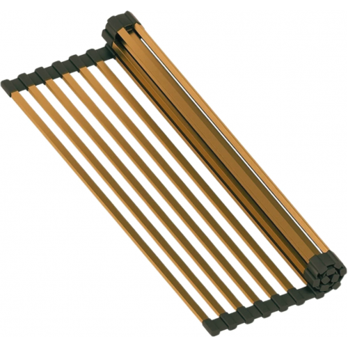 Кухонная мойка Roxen Uno 560210-54-BRS PVD бронзовая/текстурная (с ролл-матом и дозатором)