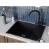 Кухонная мойка Polygran Blade 660 (черный)