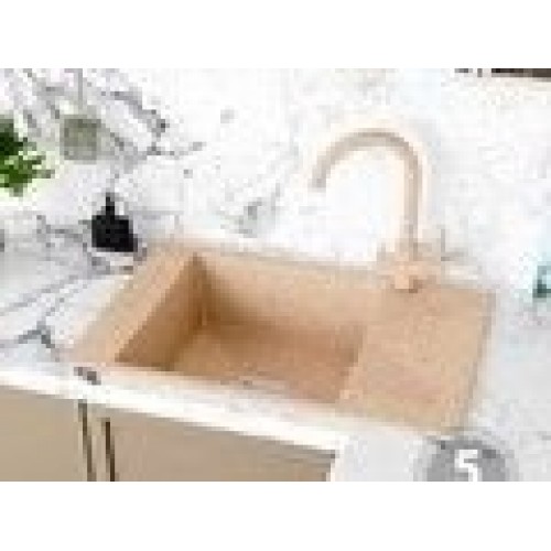Кухонная мойка Polygran Blade 760 (песочный)