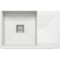 Кухонная мойка Polygran Blade 760 (белый хлопок)