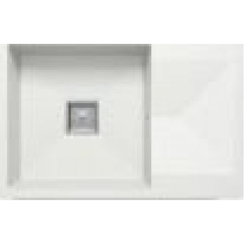 Кухонная мойка Polygran Blade 760 (белый хлопок)