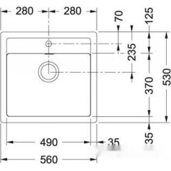 Кухонная мойка Franke Sirius SID 610 (610-49) 114.0443.344 (оникс)