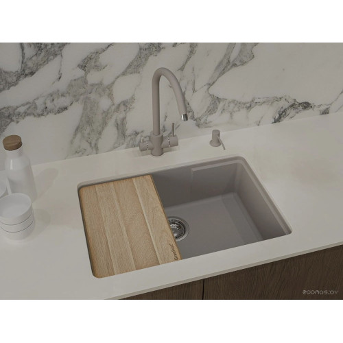 Кухонная мойка GranFest GF-Urban-4565 (песочный)