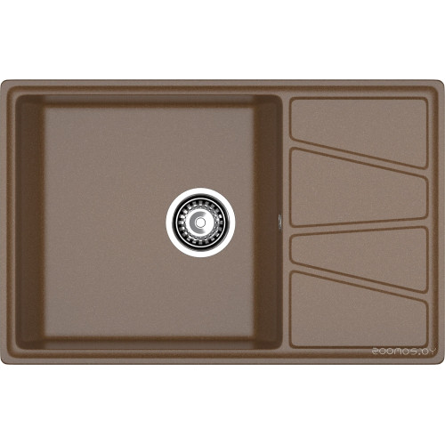 Кухонная мойка GranFest GF-V-780L (терракот)