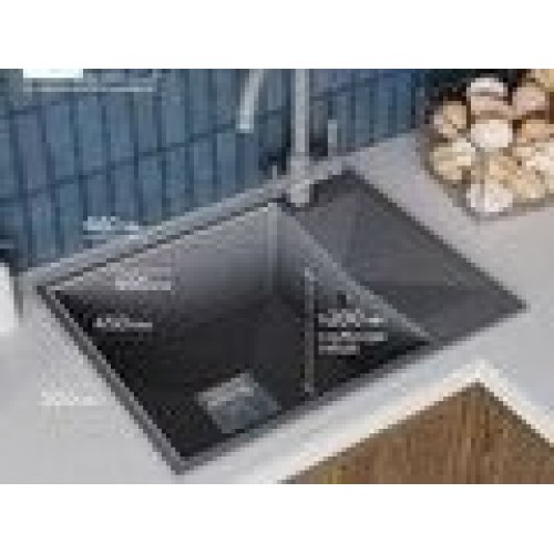 Кухонная мойка Polygran Blade 660 (серый)