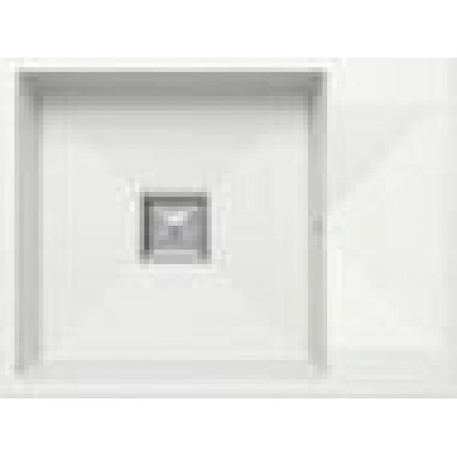 Кухонная мойка Polygran Blade 660 (белый хлопок)